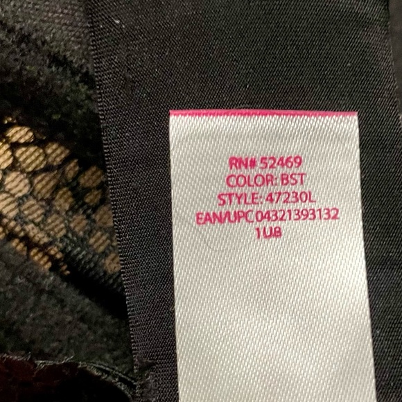 Black No Boundaries Bra Size 32D - Picture 3 of 9